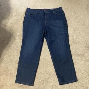 Gloria Vanderbilt Amanda Straight Leg Jeans Women's Size 18W